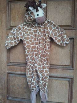Kids giraffe costume size