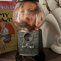 Doll Part Gum Ball Machine -  Halloween Decor 