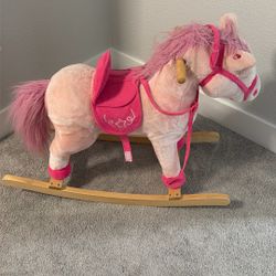 Pink Rocking Horse 