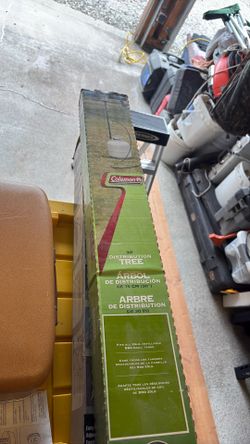 vintage Coleman 30-inch Propane Distribution Tree