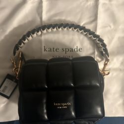 Kate Spade boxxy padded leather crossbody bag NEW WITH TAGS
