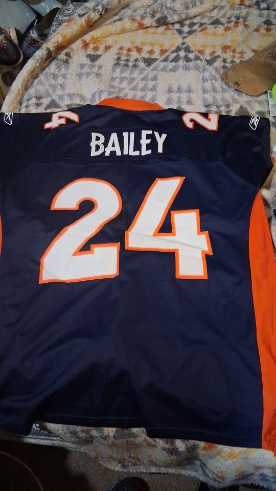 BAILEY #24  DENVER BRONCOS JERSEY XL OFFICIAL JERSEY 