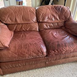 Leather Living Room Set FREE Vintage 