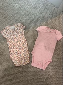 Carter onsies 0 to 3