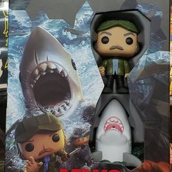 Funkoverse Jaws 100 2-Pack Strategy Board Game Expand-alone w Quint & Shark POPs