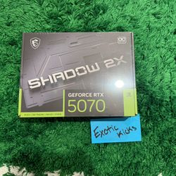 MSI Gaming RTX 5070 12G Shadow 2X