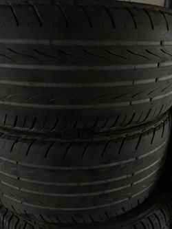 17” 215/40R17 2 used tires