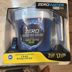 Zero water 7 Cup Pitcher - Water Filter