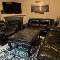 Leather Living Room Couches