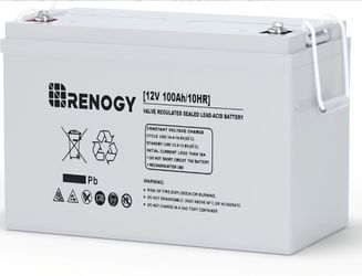 Renogy amg 100ah battery