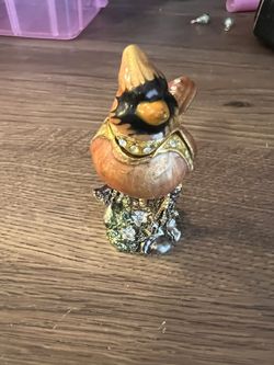 Collectible Cardinal Trinket Box