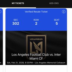 LAFC vs. INTER MIAMI tickets 