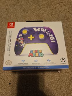 Waluigi Wireless Nintendo Switch Controller