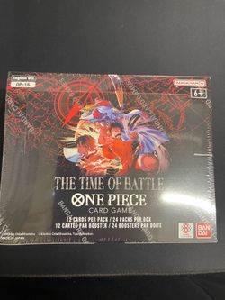 Time of battle one piece op16 new release