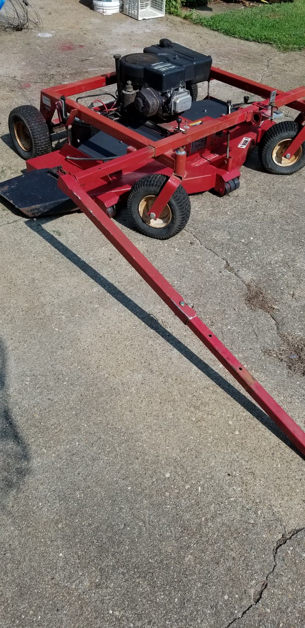 Swisher 60 in pull behind finish mower