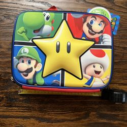 Brand New Super Mario Lunch Box 
