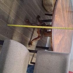 Dining room table and chairs