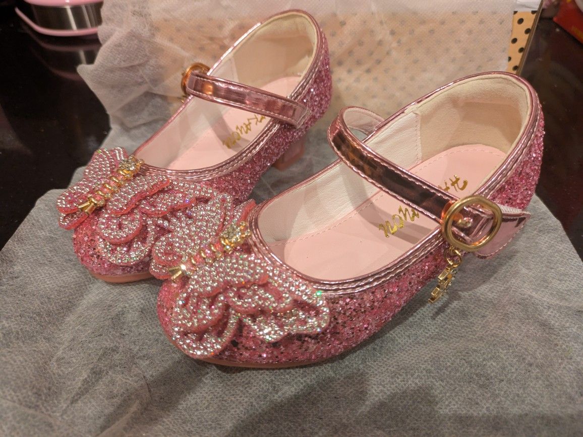 Pink Toddler Heels (size 7)