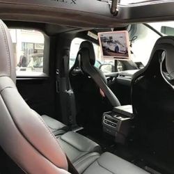 Tesla Model X Rear Entertainment Console iPad Holder 