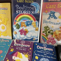 VINTAGE CARE BEARS VHS. With 15 Popular VHS MOVIES 