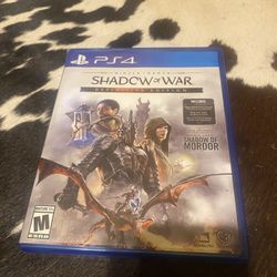 Shadow Of War Ultimate Edition PS4 