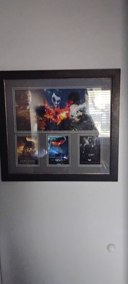 Framed Batman Movie Pictures