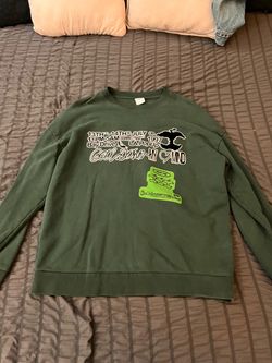 Green Zara sweater