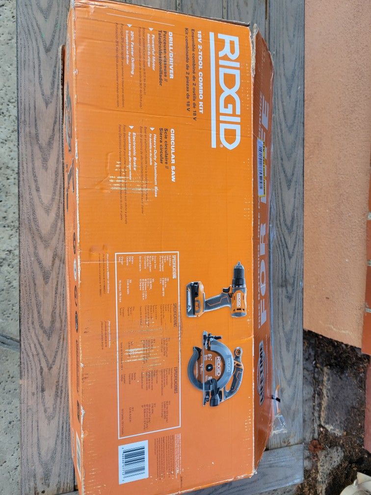 Ridged 18v Combo Kit