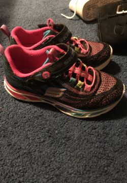 Light up Skechers kids shoes