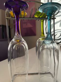 Colorful Wine 🍷 Glasses