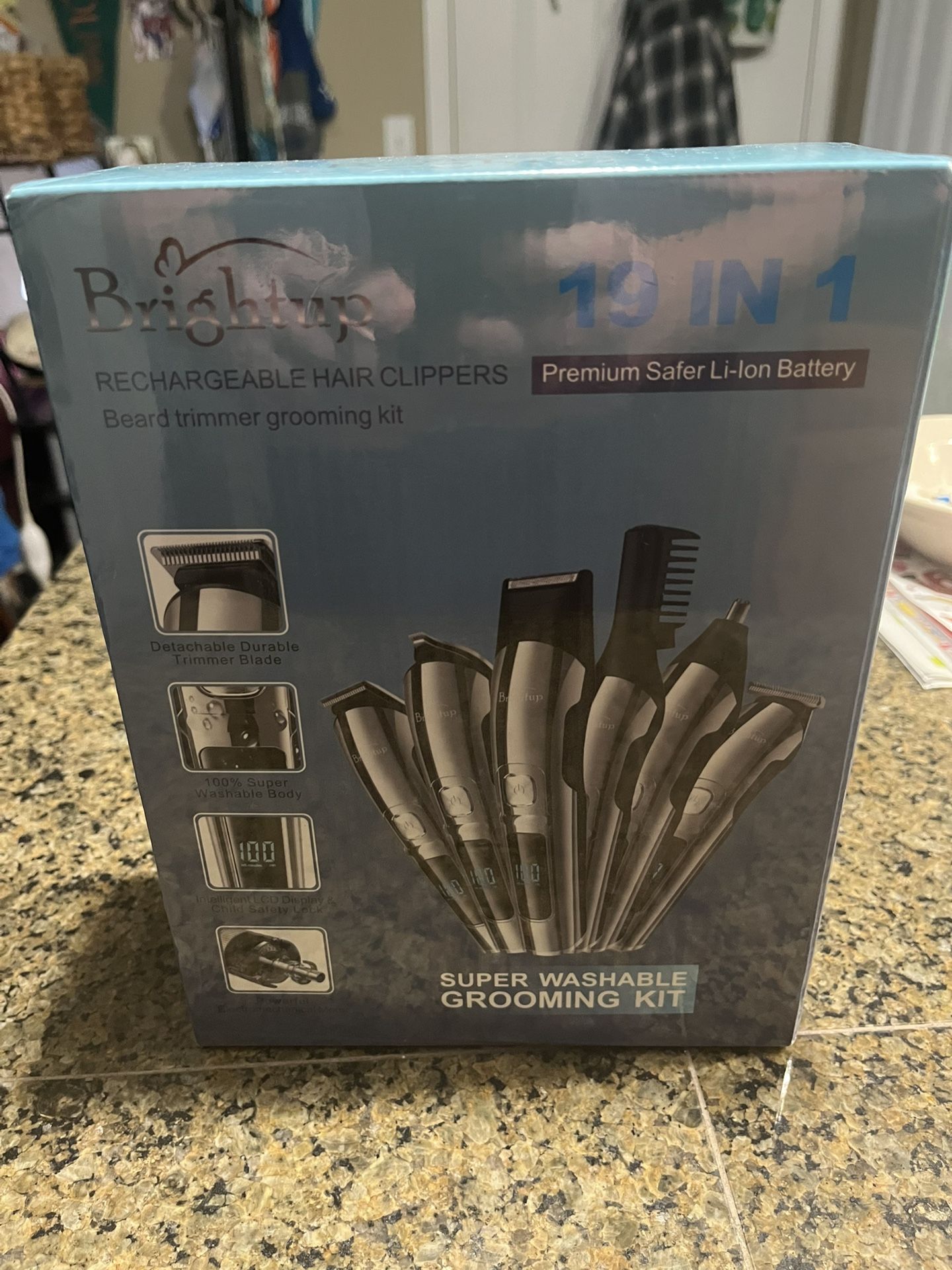 New Half Price Men’s Or Women’s Brightup Trimmer/clipper 19&1 Set