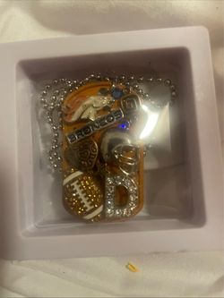 NFL Custom Denver Bronco's Dog Tags-One of a Kind-Football Fans-Very Nice