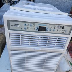 KEYSTONE 8000 BTU SLIDER WINDOW AIR CONDITIONER 115V FOR MEDIUM SIZED ROOMS UP TO 350 SQFT 