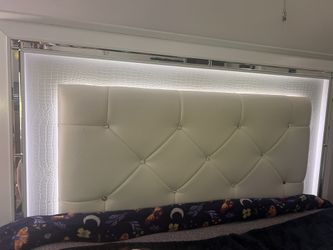 Bed With LED