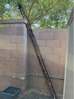 Metal Rods 10’ tall