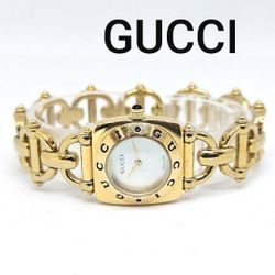 Lovely Authentic Gucci Horsebit link Watch