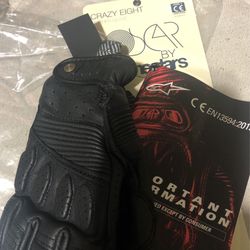 Women’s small motorcycle riding gloves