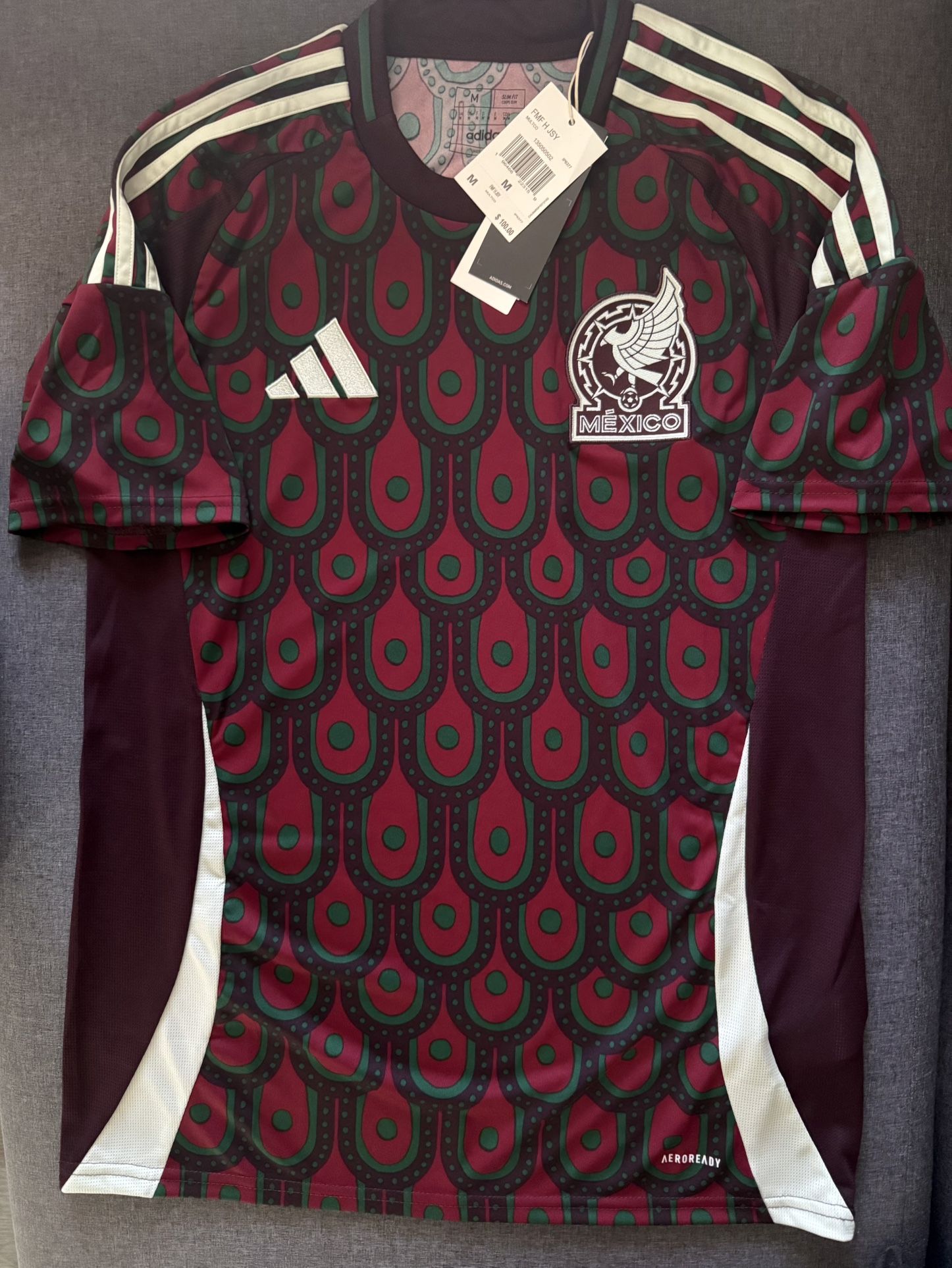 adidas Men's Mexico 2024 Home Jersey