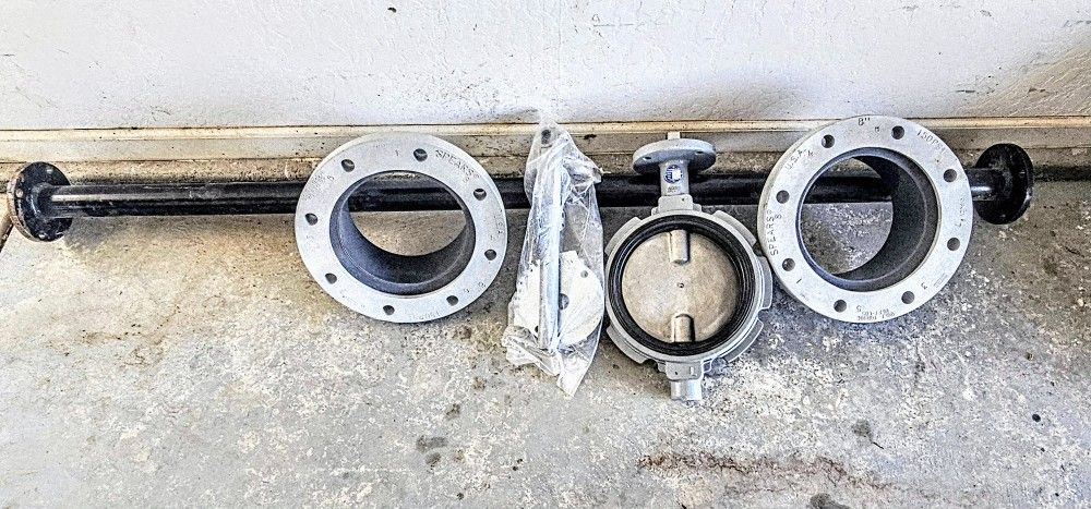 BUTTERFLY VALVE , FLANGE Socket