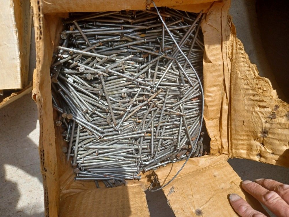 50 pounds of #16 Nails
Twenty five