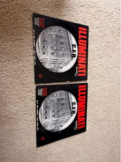Vintage Myron Fagan Illuminati C.F.R. Vol. 1 & 2 Vinyl Record Set Rare