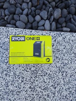 Speaker Ryobi 18v tool only