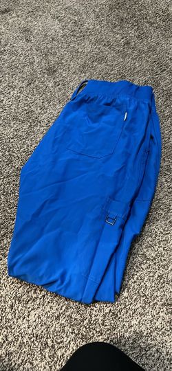 Navy blue jogger scrubs