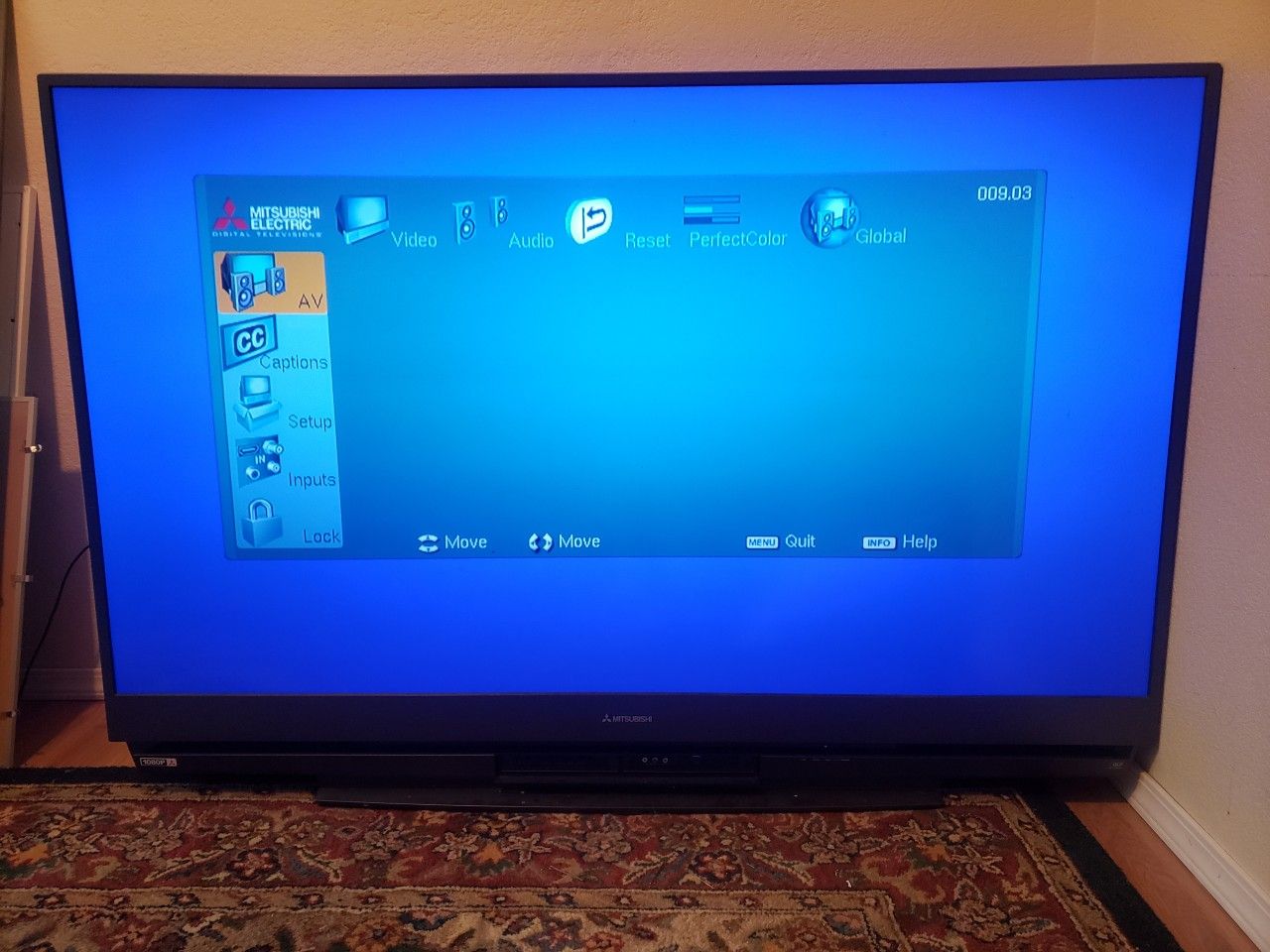 Mitsubishi 65" 1080HD rear projection TV for Sale in Olympia, WA OfferUp