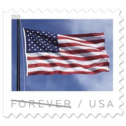 U.S.A Flag Stamps Book of 20 stamps in one Book Each book have 20 stamps