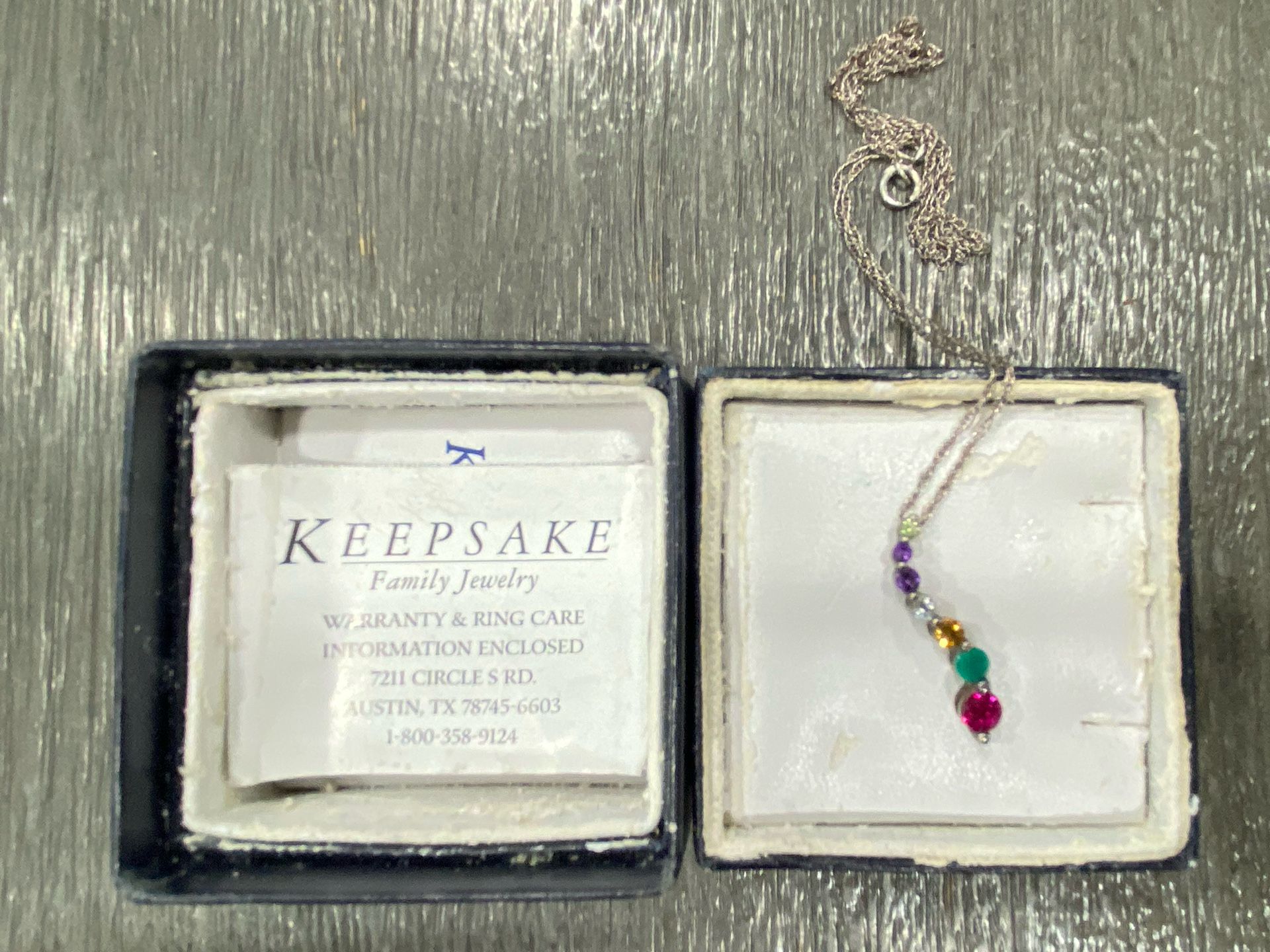 Vintage Gemstone Necklace