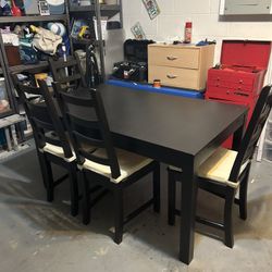 Dining Room Table and Chairs