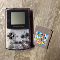 Nintendo Game boy Color Translucent Purple 