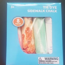 New Tie Dye Sidewalk Chalk 