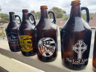 Craft Brewery Beer Growlers $10 each